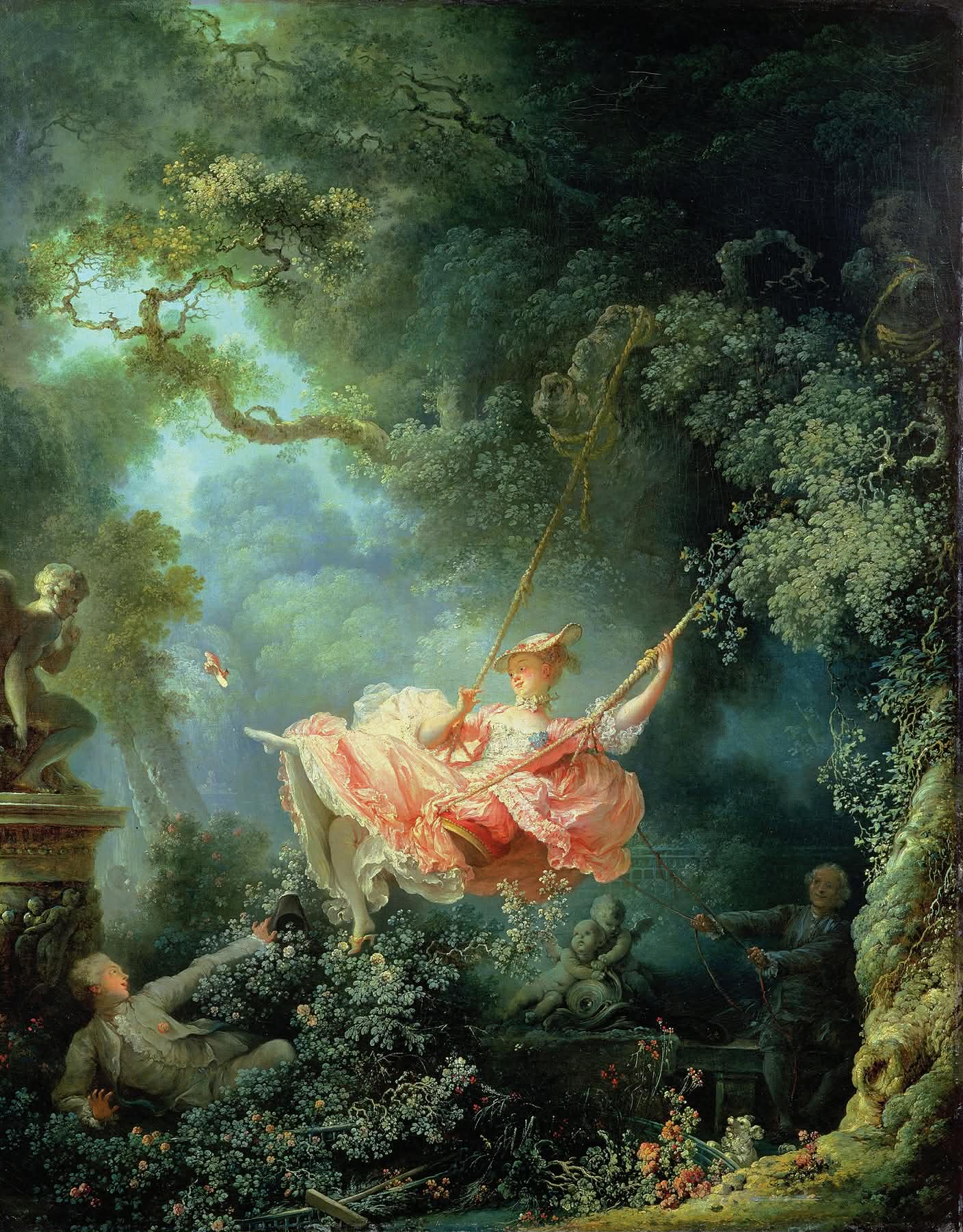 Jean-Honoré Fragonard: The Swing, 1767